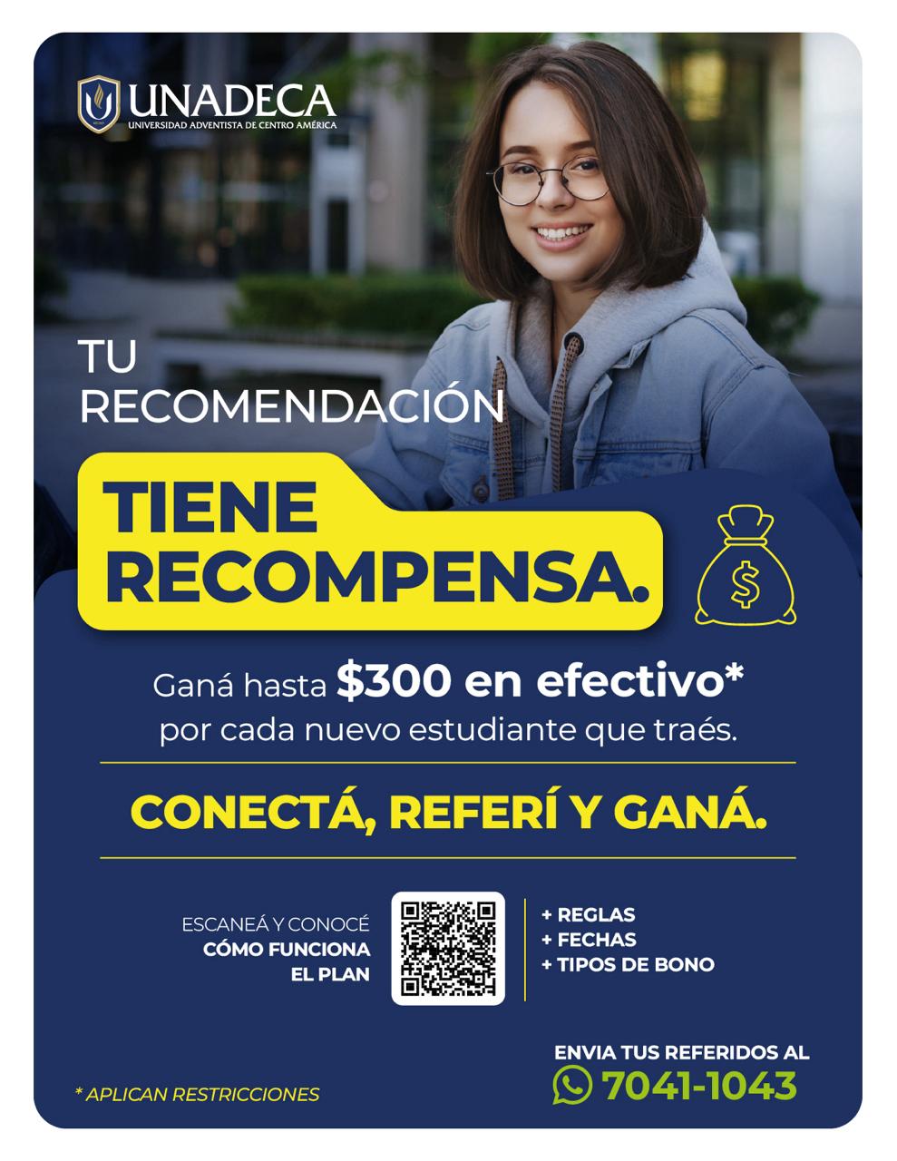 5.	UNADECA Lanza Programa de Referidos “Conecta, Refiere y Gana.